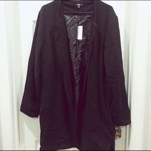 NWT Long Black Duster